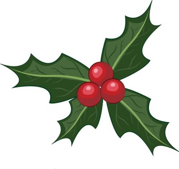 Picture of Holly SVG File