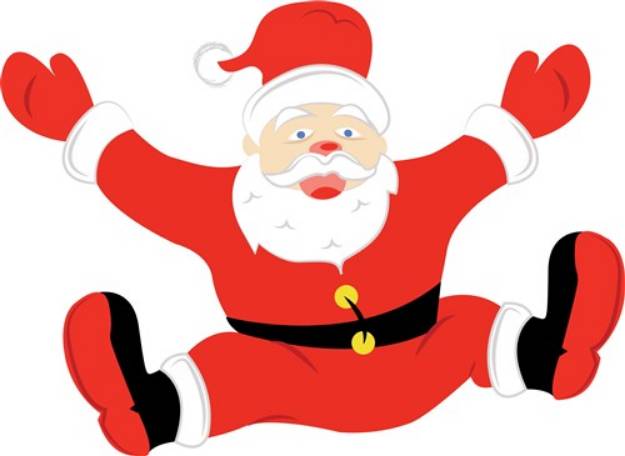 Picture of Santa Claus SVG File