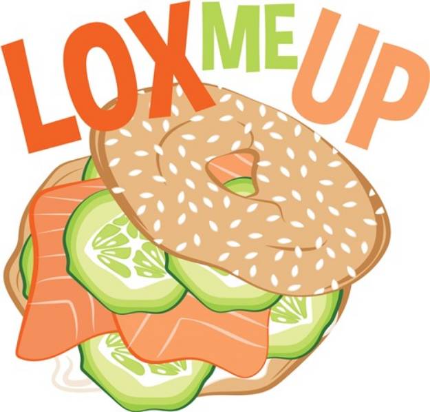 Picture of Lox Me Up SVG File