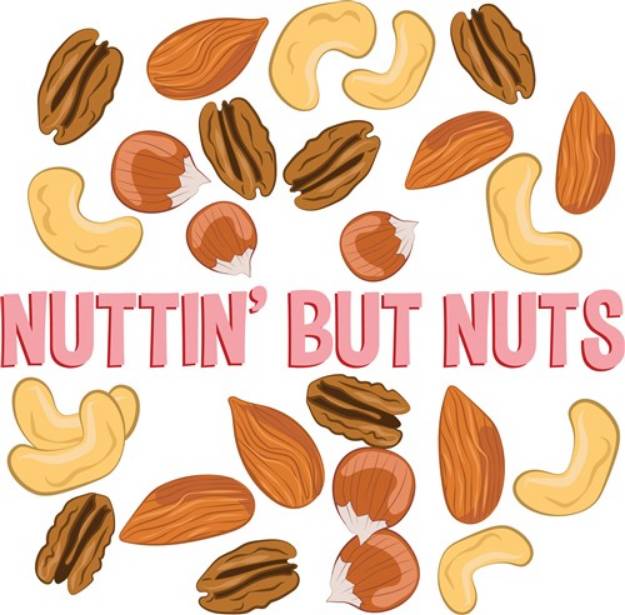 Picture of Nuttin But Nuts SVG File