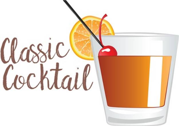 Picture of Classic Cocktail SVG File