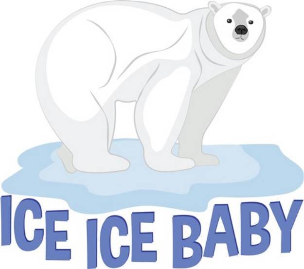 Picture of Ice Baby SVG File