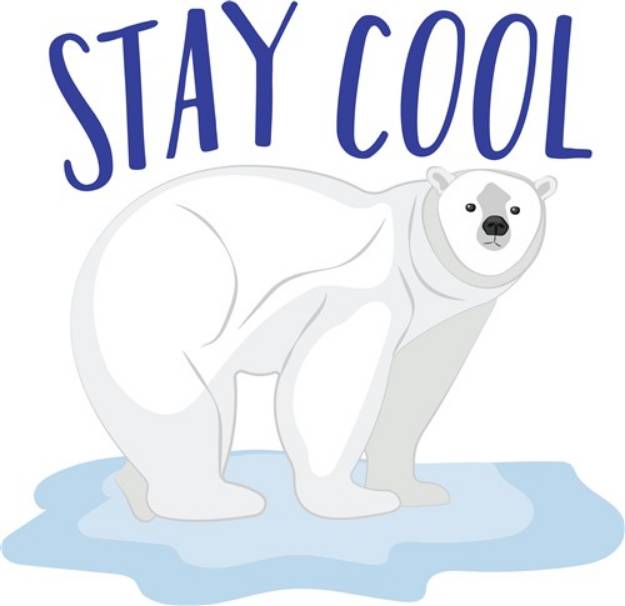 Picture of Stay Cool SVG File