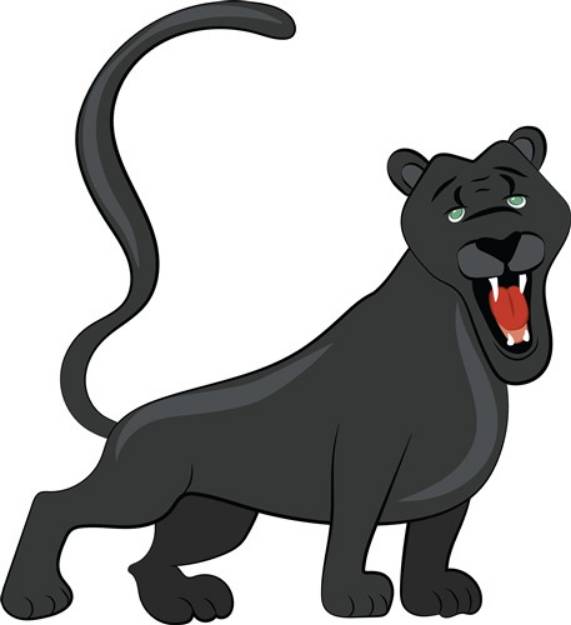 Picture of Black Panther SVG File