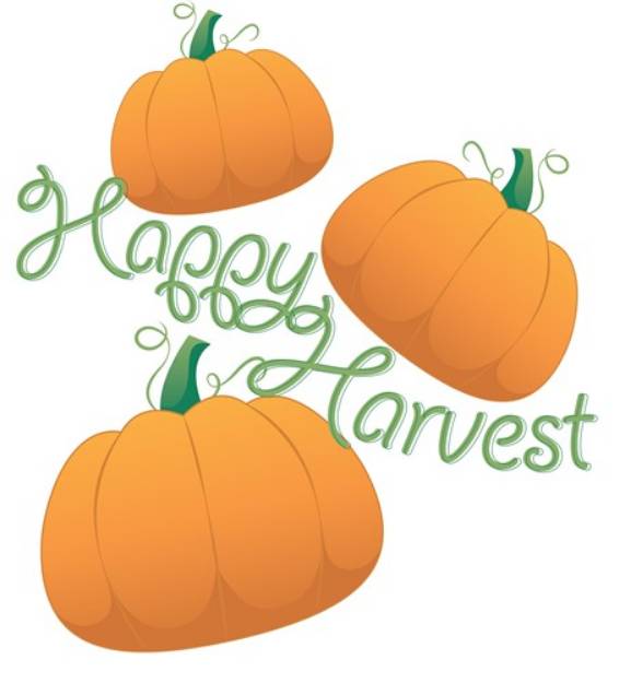 Picture of Happy Harvest SVG File