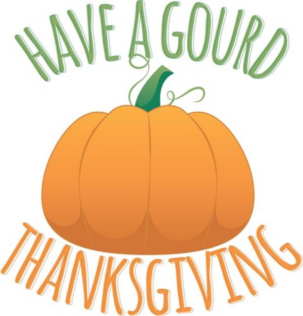 Picture of A Gourd Thanksgiving SVG File