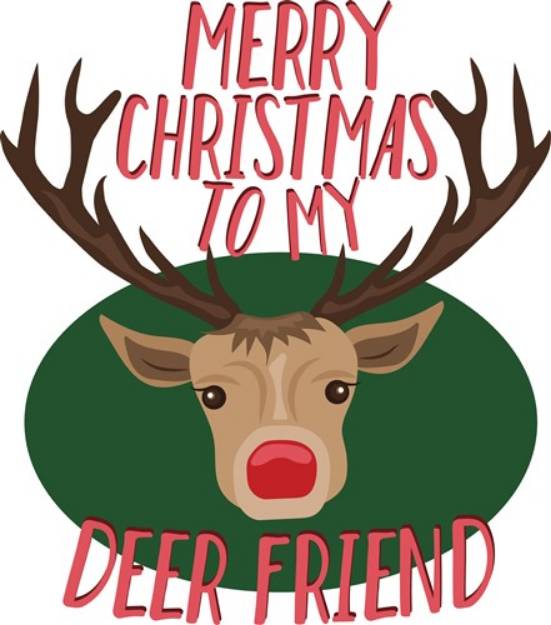 Picture of Deer Friend SVG File