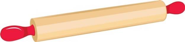 Picture of Rolling Pin SVG File