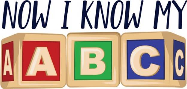 Picture of Know My ABC SVG File