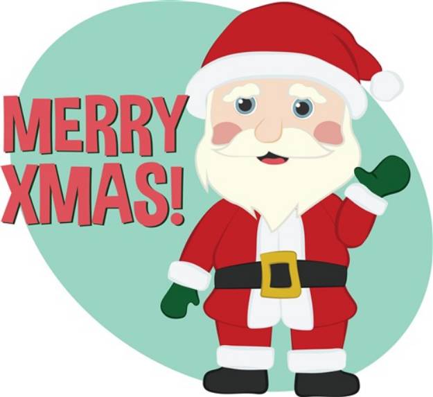 Picture of Merry Xmas SVG File