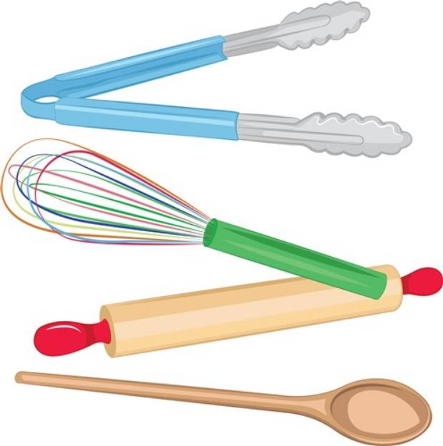 Picture of Kitchen Utensils SVG File