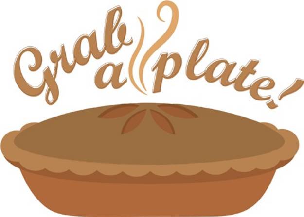 Picture of Grab A Plate SVG File