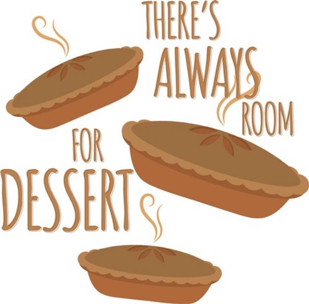 Picture of Room For Dessert SVG File