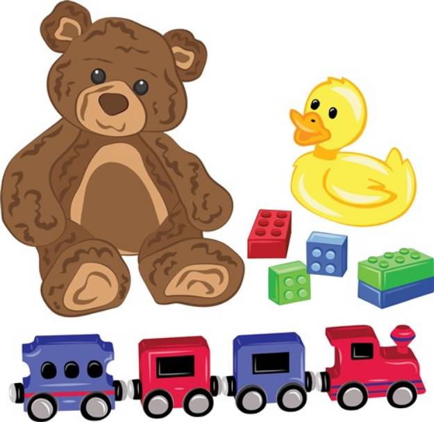 Picture of Toys SVG File