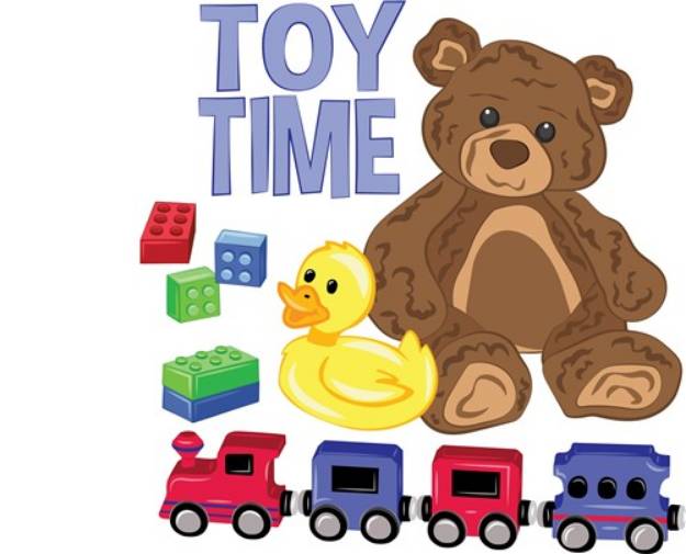 Picture of Toy Time SVG File