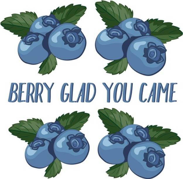Picture of Berry Glad SVG File