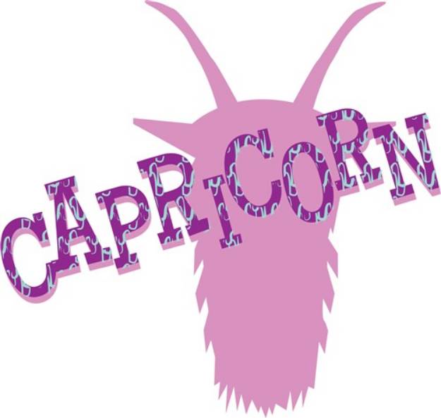 Picture of Capricorn SVG File