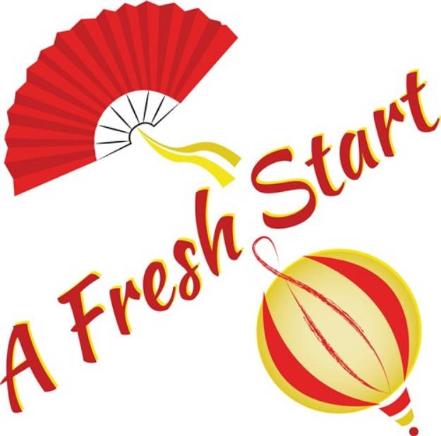 Picture of Fresh Start SVG File
