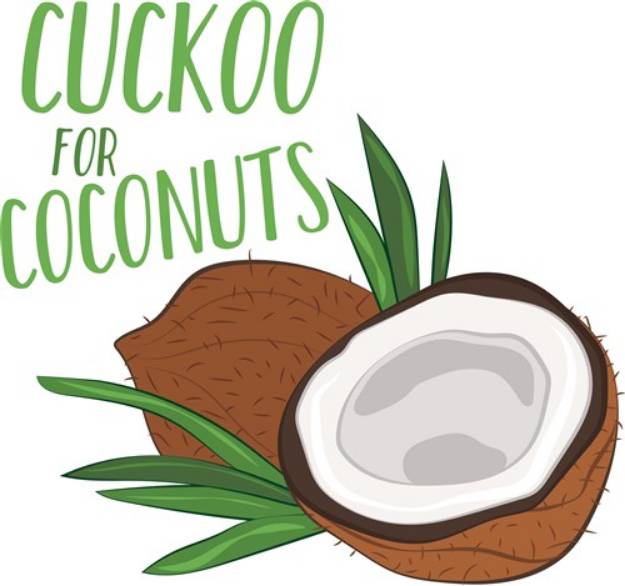 Picture of Cuckoo Coconuts SVG File