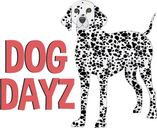 Picture of Dog Dayz SVG File