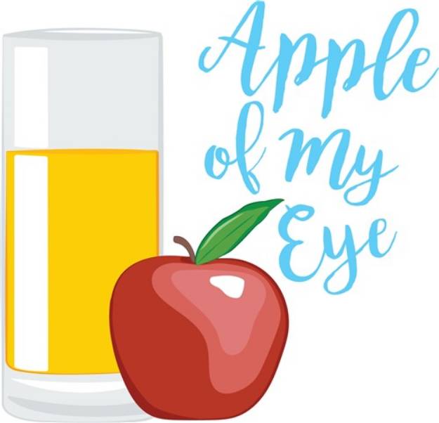 Picture of Apple Of Eye SVG File