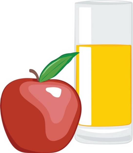 Picture of Apple Juice SVG File