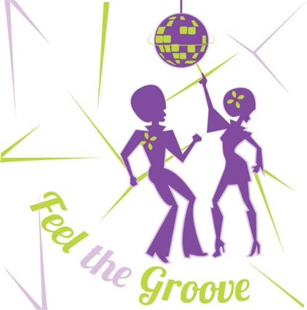 Picture of Feel The Groove SVG File