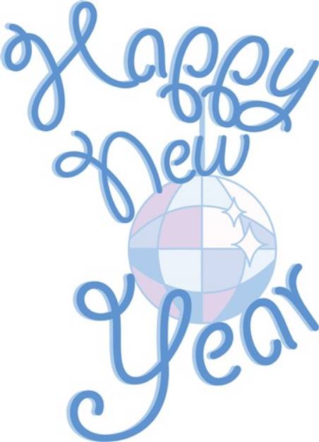 Picture of Happy New Year SVG File