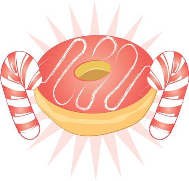 Picture of Candy & Donut SVG File