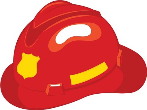 Picture of Fire Helmet SVG File