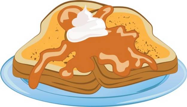 Picture of French Toast SVG File