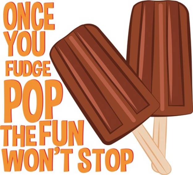 Picture of Fudge Pop SVG File