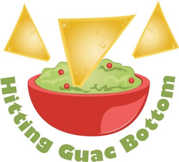 Picture of Guac Botom SVG File