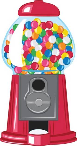 Picture of Gumball Machine SVG File