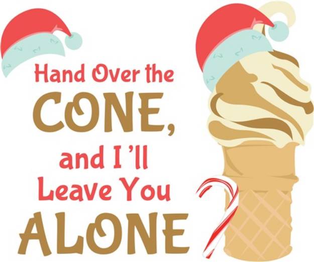 Picture of Cone Alone SVG File