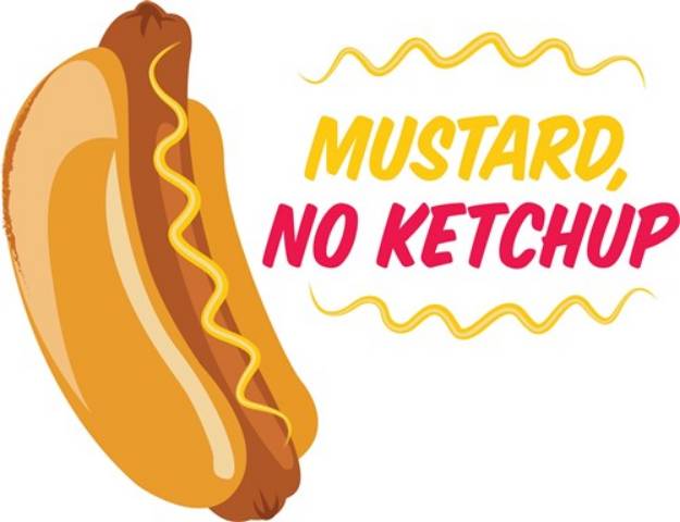 Picture of No Ketchup SVG File