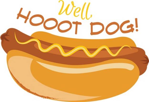 Picture of Hoooot Dog SVG File