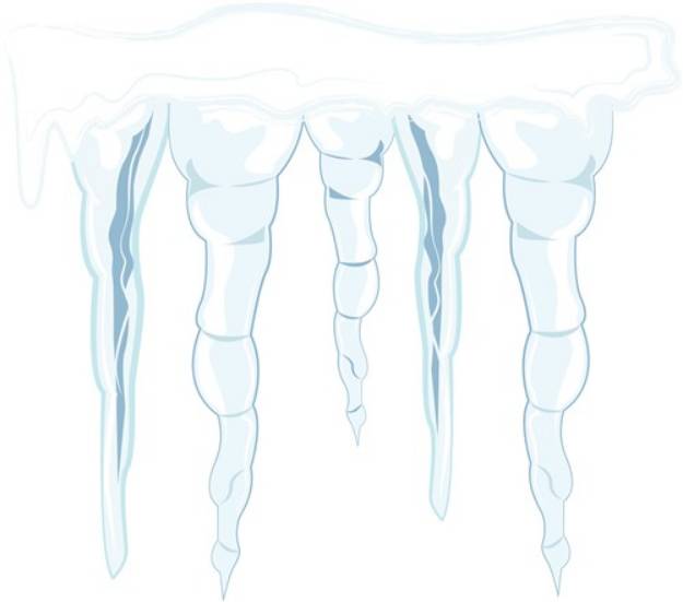 Picture of Icicle SVG File