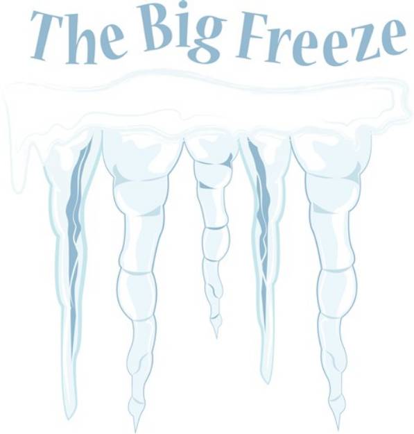 Picture of Big Freeze SVG File