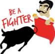 Picture of Be A Fighter SVG File