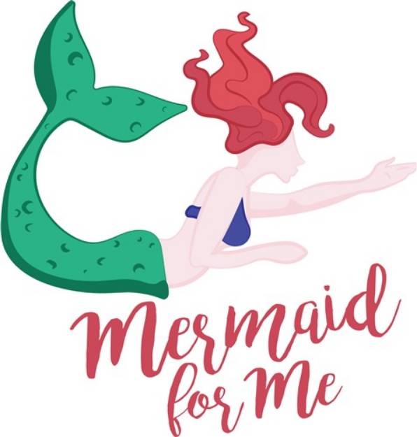 Picture of Mermaid For Me SVG File