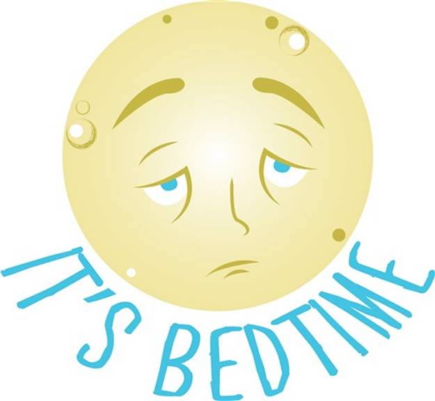 Picture of Its Bedtime SVG File