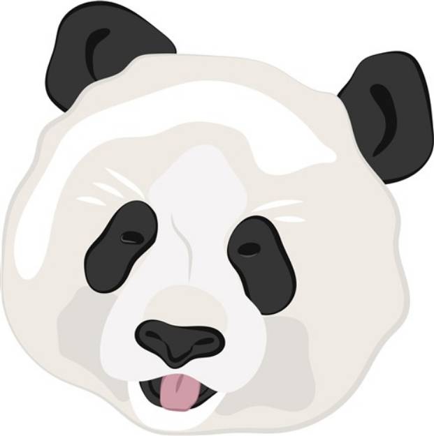 Picture of Panda Head SVG File
