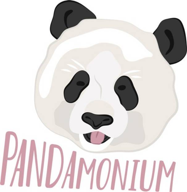 Picture of Pandamonium SVG File