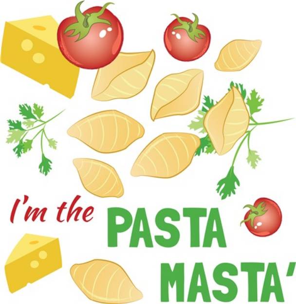 Picture of Pasta Masta SVG File