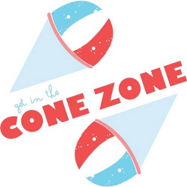 Picture of Cone Zone SVG File
