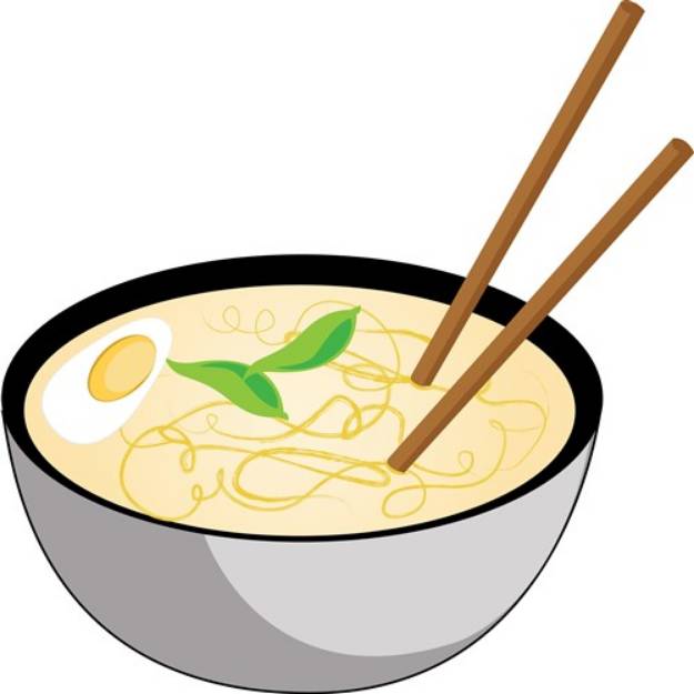 Picture of Pho Soup SVG File