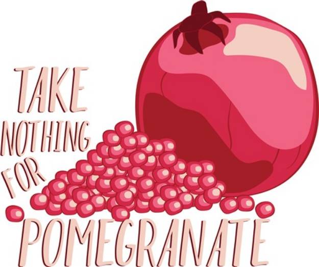Picture of For Pomegranate SVG File
