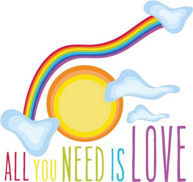 Picture of Need Love SVG File