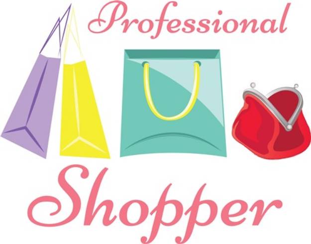 Picture of Professional Shopper SVG File